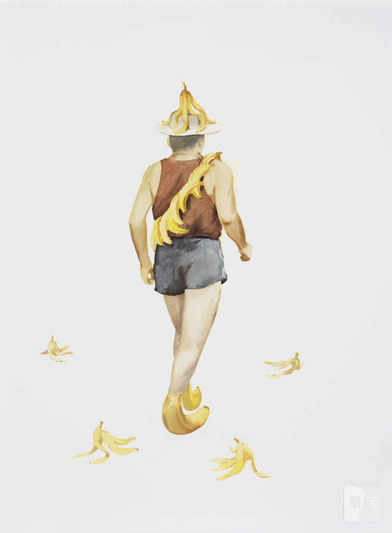 翟倞 ZHAI LIANG (b.1983) 香蕉人 3 Banana man 3 - 图2